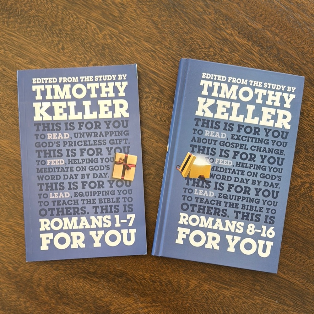 Timothy Keller Romans For You Book Bundle – Volumes 1 & 2